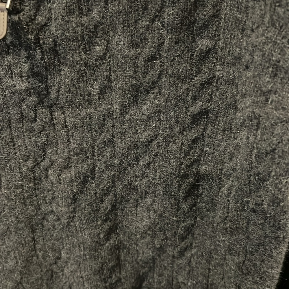 Saks Fifth Avenue, zip up turtleneck Men’s Cashmere Sweater - Picture 3 of 6